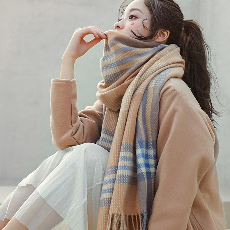 マフラー | リバーシブル ストール 大判