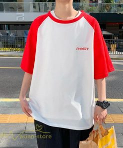 Tシャツ | 夏新作 メンズ Tシャツ 半袖 切り替え カジュアル シンプル カットソー 半袖トップス お出かけ クルーネック 日常感 メンズゆったり