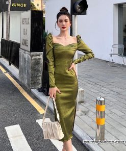 タイト | ワンピースタイトワンピース長袖 上品 セクシー高級感 ワンピース タイトワンピース ヒップアップ スリム 美ライン エレガント お呼ばれ シルエット