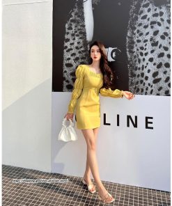 タイト | セクシーワンピース 二次会ワンピース 上品 高級感 ワンピース 長袖 タイトワンピース スリム 美ライン 結婚式 通勤 フォーマル オフィス お呼ばれワンピース