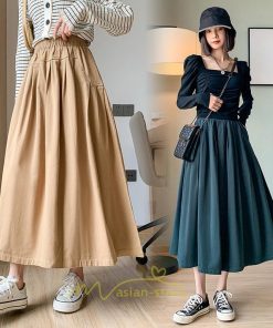 スカート | フレア ロングレディース 40代 きれいめ おしゃれ 着痩せ 秋 冬 ボトムス ロング Aラインゆったり 30代 マキシ 20代 50代