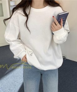 パーカー | トレーナー レディース シンプル 秋冬コーデ 長袖トレナー タグ 可愛い トップス 丸首 20代 30代 フリーサイズ ゆったり 体型カバー 40代 50代 Tシャツ