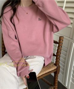 パーカー | トレーナー 長袖 刺繍 レディース スウェット 長袖トレーナー シンプル 20代 30代 フリーサイズ 7色 カジュアル ゆったり コーデ 秋冬 大人 50代 40代