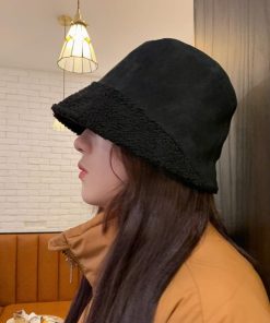 帽子 | バケットハット ボア スエード調 帽子