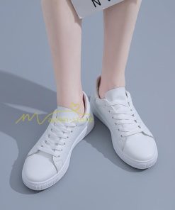 スニーカー | スニーカー レディース レディースシューズ ローカット 靴 フラットシューズ ぺたんこ ウォーキングシューズ Pu革 厚底送料無料 美脚 歩きやすい