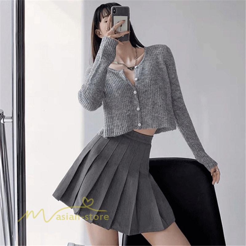 スカート | マタニティレディース ミニ夏 サマー マタニティウェア きれいめ プリーツ可愛い ママ おしゃれ 韓国風 無地 ウエスト調整 上品