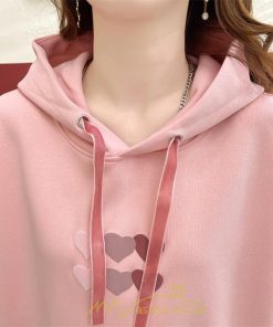 パーカー | トップス レディース 長袖 ジャケット フード付き スウェット プルオーバー トレーナー お出かけ カジュアル ゆったり 大きいサイズ 外出 体型カバー