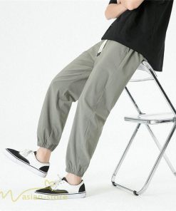 チノパン | テーパードパンツ 涼しい 薄手 アンクルパンツ メンズ テーパード ロングパンツ 無地 着痩せ サマーパンツ 夏 30代 ウエストゴム 新作 カジュアルパンツ 20代