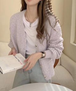 ニット・セーター | カーディガン レディース 韓国ファッション