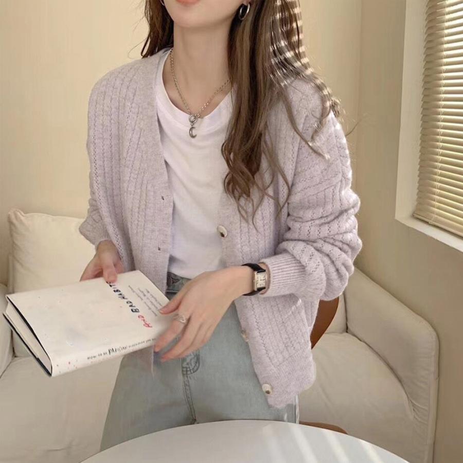 ニット・セーター | カーディガン レディース 韓国ファッション