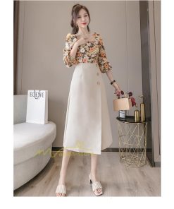 スカート | ボトムス ロング ロングフロントスリット 春 夏 秋 冬 体系カバー Aライン 20代30代40代 通勤通学 カジュアル 無地人気 着痩せ レトロ風 2022