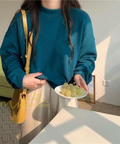 パーカー | 長袖トレーナー レディース トップス 無地 可愛い トレーナー 新作 長袖 スウェット モックネック ハイネック 秋冬 お出かけ コーデ カジュアル ゆったり