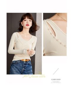 シャツ・ブラウス | ブラウス Tシャツ レディース 長袖 細身 フォーマル オフィス タイト きれいめ 春夏秋 トップス 送料無料 SNS映え 可愛い 着痩せ おしゃれ