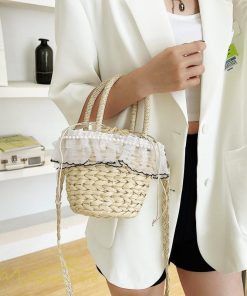 女性用バッグ | カゴバッグ おしゃれ かごバック レディース バッグ 夏 旅行バッグ リゾート サマー 夏 肩掛け フォーマル お出かけ アウトドア お買い物 大学生