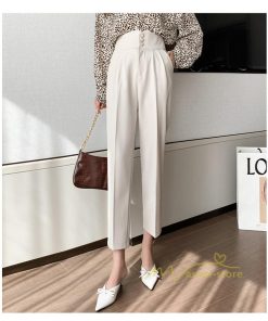 チノ・テーパード・ジョガー・スキニーパン | テーパードパンツ レディース 涼しい スーツパンツ スリムパンツ ハイウエスト 無地 美脚 大人 30代40代 黒パンツ オフィス 落ち感 通勤