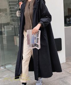 シャツワンピース | チェスターコート ワンピース 着痩せ 春 秋 レディース アウター コーデ 前開き 無地 フリーサイズ 体型カバー ゆったり フード付き ロング丈