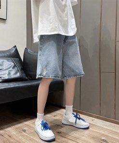 ハーフパンツ ショート | パンツ メンズ ショートｔパンツ 夏新作 デニム カジュアル ワイドパンツ ダメージ メンズパンツ 大きいサイズ デニムパンツ ハーフパンツ シンプル ボトムス