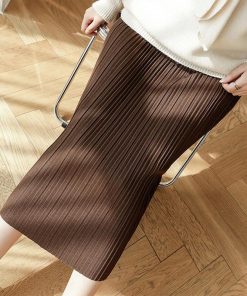 ロングスカート | タイトスカート プリーツスカート 韓国風