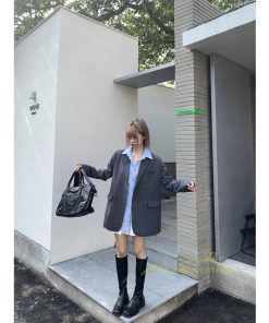 コート・ジャケット | スーツ レディース テーラードジャケットロング丈 長袖 フォーマル オフィス カジュアル レディス テーラード ジャケット スーツジャケット 通勤着 秋 春 冬