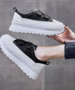 ショートブーツ | 厚底スニーカー韓国風ボリュームソール春夏