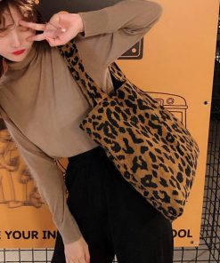 トートバッグ | ヒョウ柄 大容量レディース