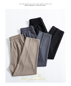チノ・テーパード・ジョガー・スキニーパン | テーパードパンツ パンツ レディース ボトムス 美脚 楽ちん 体型カバー 無地 ハイウエスト お出掛け 20代 40代 2022年新作 30代 10代 着痩せ