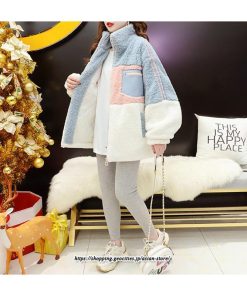 コート・ジャケット | ボアジャケット レディース 立ち襟 ライダースジャケット ゆったり ムートンコート 毛皮コート アウター フェイクファー 無地 厚手 かわいい 防寒 秋冬