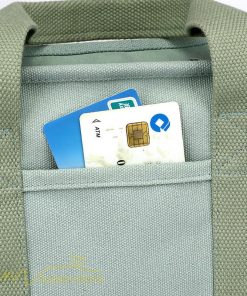 女性用バッグ | ミニトートバッグ レディース 仕切り キャンバス 帆布 ランチバッグ シンプル おしゃれ 通勤 通学 3つ仕切り マザーズバッグ かわいい おしゃれ 収納 多機能