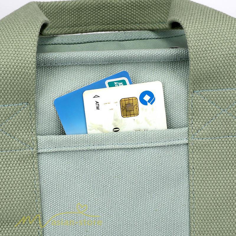 女性用バッグ | ミニトートバッグ レディース 仕切り キャンバス 帆布 ランチバッグ シンプル おしゃれ 通勤 通学 3つ仕切り マザーズバッグ かわいい おしゃれ 収納 多機能