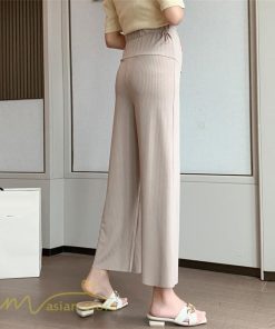 パンツ レギンス | ワイドパンツ マタニティウェア 妊婦服 サマーパンツ 着痩せ 上品 無地 マタニティパンツ 大きいサイズ サマー 夏服 お出かけ 日常感 妊婦服 産前 ウエストゴム