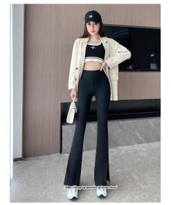 チノ・テーパード・ジョガー・スキニーパン | ロングパンツ レディース ダンス パンツ ラッパパンツ バレエ ヨガ パンツ ストレッチ ハイウエスト 送料無料 練習着 スポーツパンツ ガウチョパンツ レッスン着