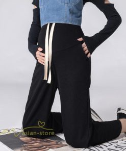 パンツ レギンス | マタニティ パンツ ボトムス レディース 春 秋 新作 ワイドパンツ 体型カバー 大きいサイズ マタニティウェア マタニティパンツ 無地 着痩せ ロングパンツ