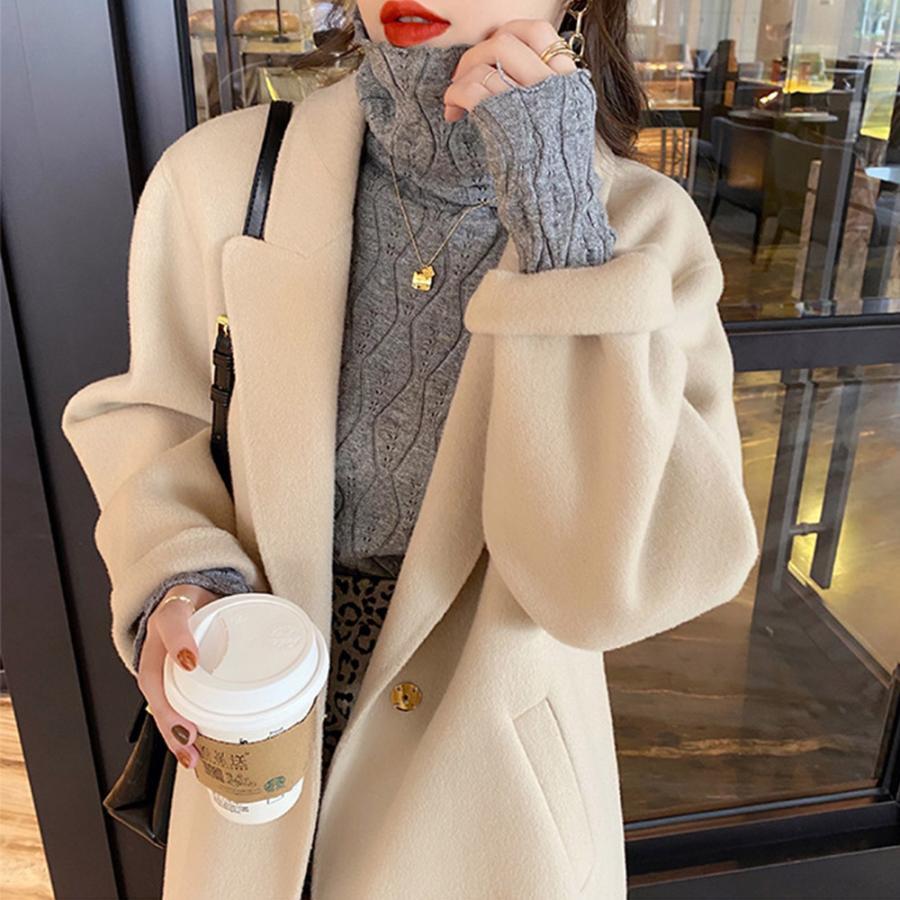 ニット・セーター | ハイネックニットトップス レディース秋冬