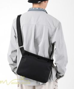 メンズバッグ | バッグ ショルダーバッグ メンズ シンプル 軽量 肩掛け ナイロン製 薄 お出かけ レディース 20代 30代 斜めがけ 小さい 40代 50代 通学 カジュアル 通勤 無地