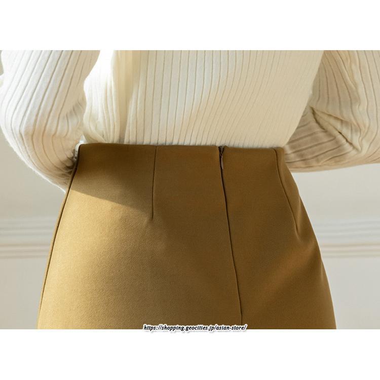 スカート | ミモレ丈ひざ丈レディース 無地 きれいめ 30代 40代 50代 着やせ 上品 通勤 通学 ラシャ キレイめ 2022新作 ハイウエスト 暖か 秋冬