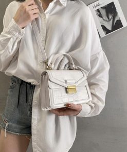 ショルダーバッグ | クロコ型押し 韓国風