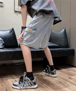 ハーフパンツ ショート | 夏パンツ デニム メンズ サマーパンツ パンツ ワイドパンツ シンプル ウエストゴム 20代 30代 お出かけ ハーフパンツ ジーパン 夏新作 ショートパンツ ジーンズ