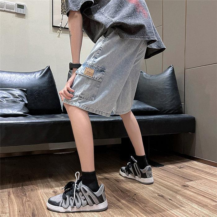 ハーフパンツ ショート | 夏パンツ デニム メンズ サマーパンツ パンツ ワイドパンツ シンプル ウエストゴム 20代 30代 お出かけ ハーフパンツ ジーパン 夏新作 ショートパンツ ジーンズ