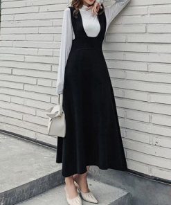 ワンピース | ジャンパースカート サロペットワンピース