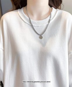 パーカー | スウェット トレーナー レディース トップス プルオーバー 長袖 パフスリーブ クルーネック 丸首 大きいサイズ 無地 秋冬 韓国 送料無料 おしゃれ