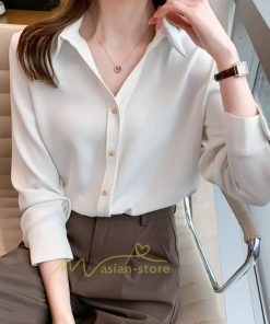 シャツ・ブラウス | ブラウス レディース 長袖 フォーマル 白 オフィス 無地 シャツ ビジネス おしゃれ 入学式 卒業式 20代30代40代50代 カジュアル 面接 通勤通学 人気 きれいめ