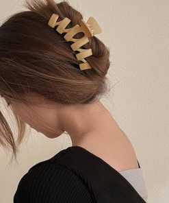 その他アクセサリー | 変形ヘアクリップ大人っぽいまとめ髪可愛い