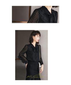 シャツ・ブラウス | ブラウス レディース トップス シャツ シフォン 長袖 黒 アルファベット 20代 30代 40代 通勤 ナチュラル 楽チン カジュアル カジュアル おしゃれ