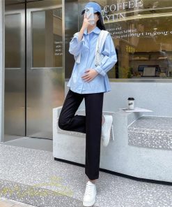 パンツ レギンス | マタニティパンツ レディース 着痩せ マタニティウェア ウエスト調整 上品 無地 カジュアル 大きいサイズ 妊婦服 ボトムス お出かけ マタニティ 日常感 産前着