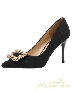 パンプス | 大きいサイズ走れる ヒール レディース 結婚式 通勤 二次会 小さいサイズ 20.5cm 26.5cm ハイヒール ポインテッドトゥ 仕事 30代 大人 面接