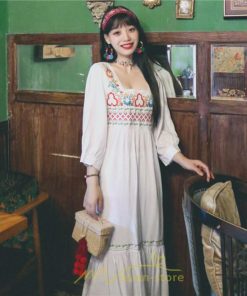 マキシ | 長袖ワンピース レディース 夏秋 コットン 10代 20代 30代 40代 50代 マキシワンピース ロングワンピース おしゃれ 着痩せ 大人可愛い 綺麗 かわいい