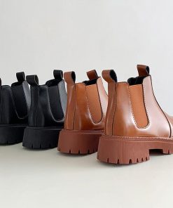 ショートブーツ | サイドゴアブーツ 美脚