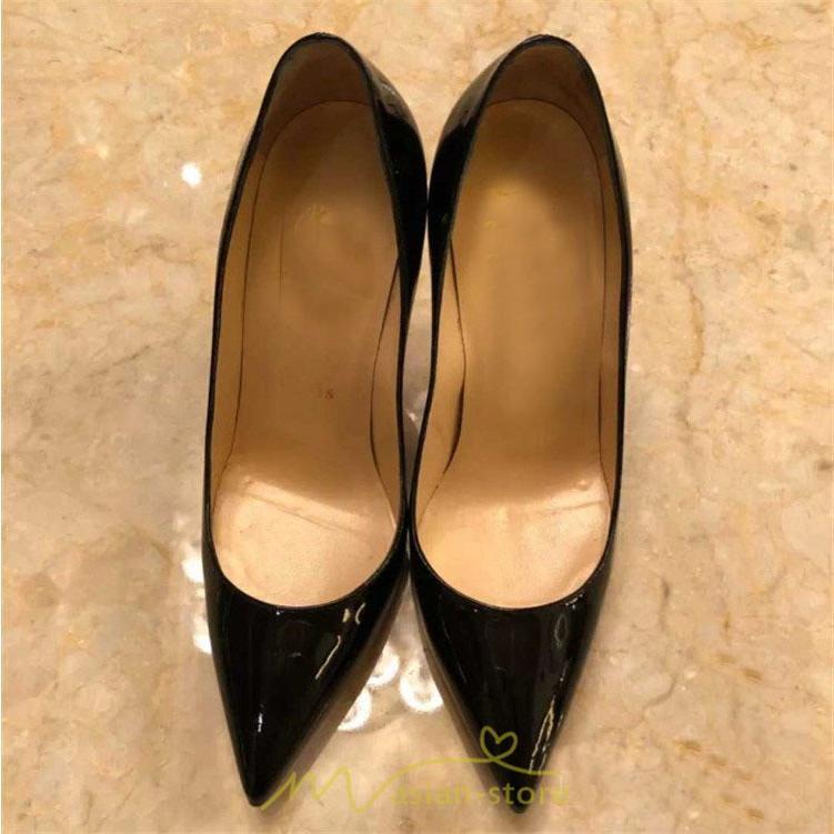 パンプス | 痛くない 歩きやすい ポインテッド 脱げない 柔らかい エナメル 歩きやすい 通勤 大きいサイズ28.5cm 通勤 入学式 パーティー 卒業式 結婚式