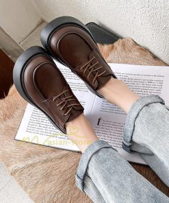 ローファー | レディース 痛くない ローヒール 楽 大人 黒 ブラック 柔らかい 歩きやすい レースアップ カジュアル 通勤通学 20代30代40代 レザー調 履きやすい