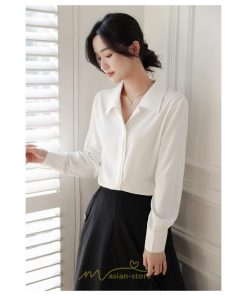 シャツ・ブラウス | ブラウス レディース シャツ きれいめ 40代 春夏 秋 長袖 着痩せ オシャレ 韓国風 大人 30代 50代 40代 就活 OL 母 オフィス ママ ビジネス 通勤